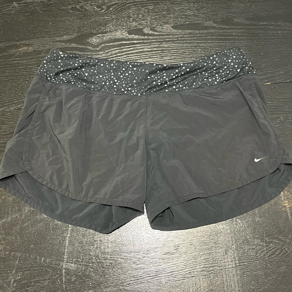 Nike Black Athletic Running Shorts
